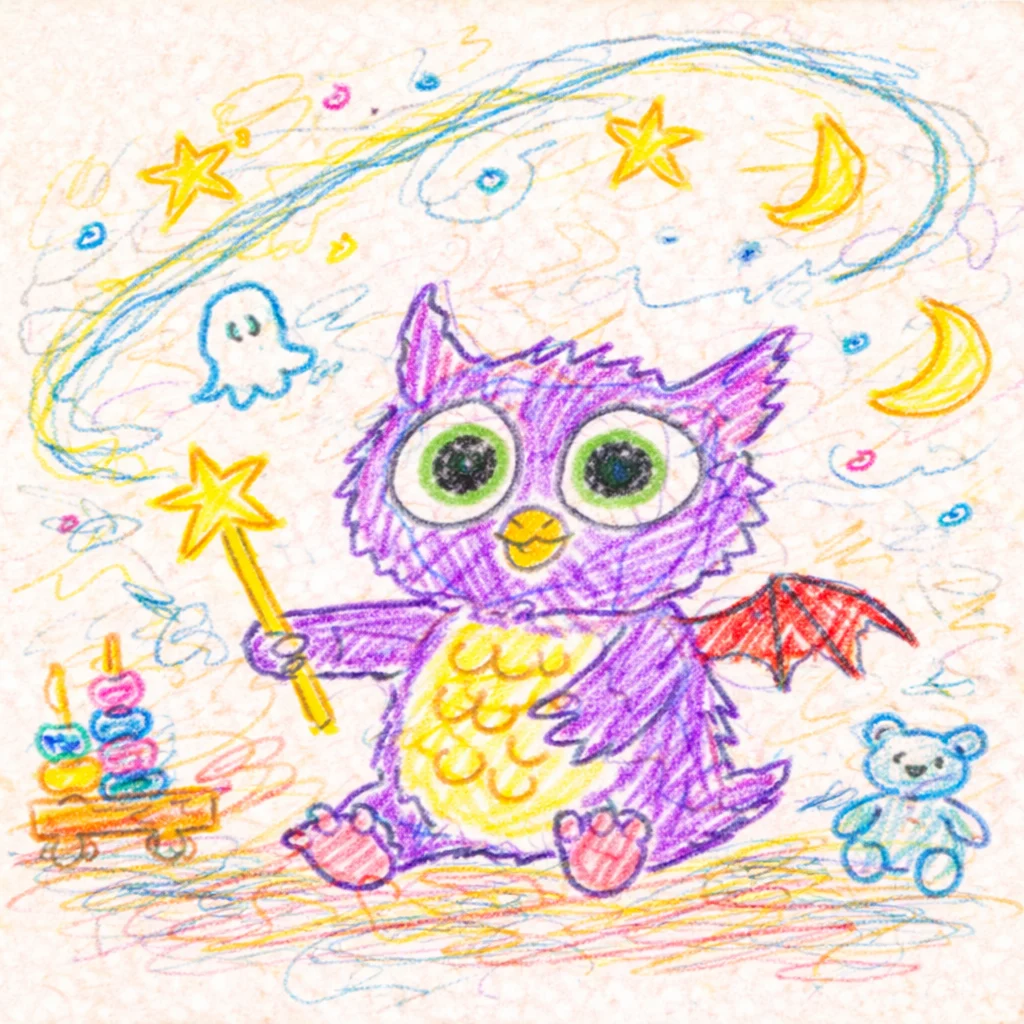 Tekening van Kasia, 8 jaar